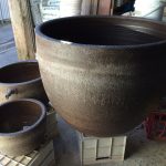 Large ceramic pot by Mark Heidenreich