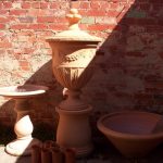 Urn with cap
